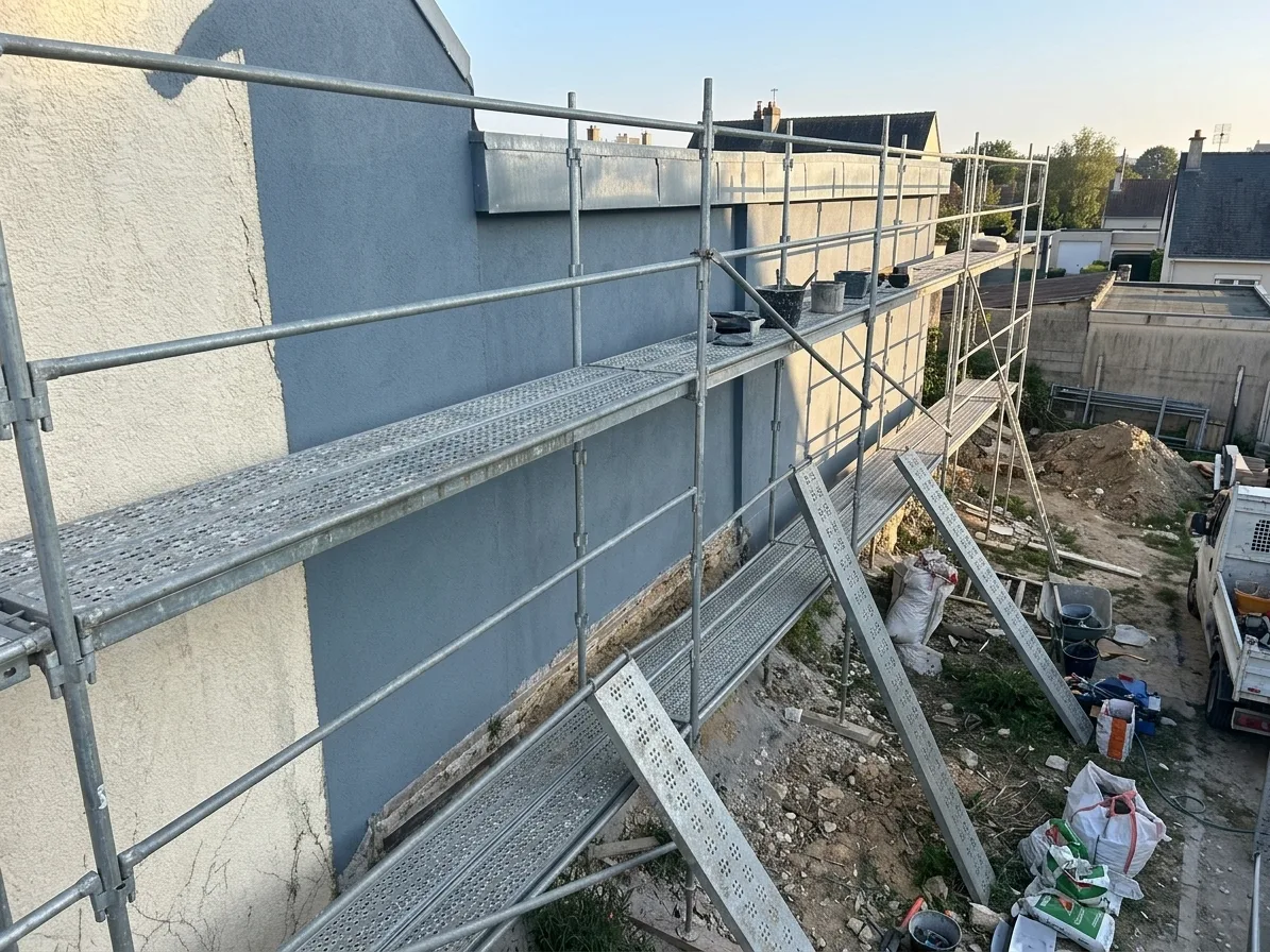 Ravalement de façade à Seine-et-Marne
