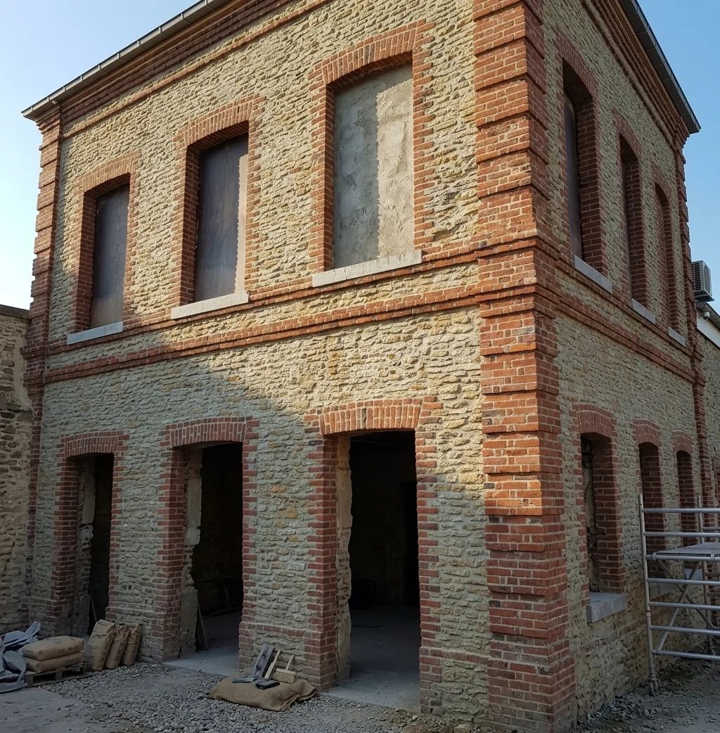 Sablage de façade à Seine-et-Marne